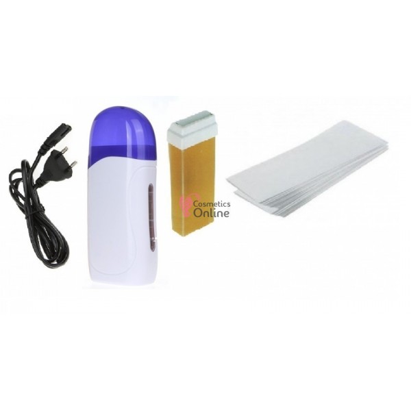 Kit pentru epilat cu ceara la cartus cu miere, model C1-1